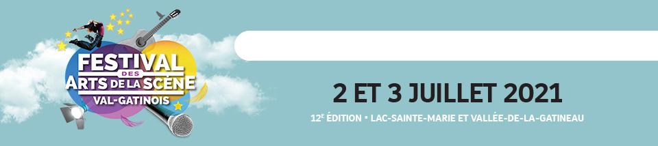 logo officiel festival des arts de la scène - bande entete